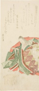 The Proper Way of Drinking New Year’s Sake (Toso no miki namesomuru tei), from the series Teaching