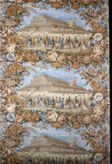 Panel (Furnishing Fabric), c. 1851, Probably Manufactured by Wright & Lee, England, probably