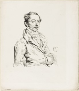 Frederic Sylvester Douglas, 1815, Jean–Auguste–Dominique Ingres, French, 1780–1867, France,
