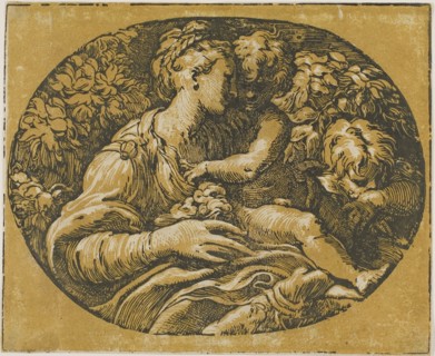 The Virgin, Christ Child, and Saint John, 1540/50, Antonio da Trento, Italian, 1510-1550, After