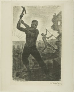The Wreckers, 1896, Paul Signac (French, 1863-1935), printed by Jean Grave (French, 19th-20th