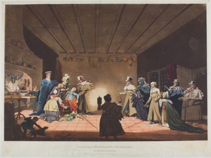 Cottagers’ Hospitality to Travellers or The Coach Broke Down, published March 27, 1819, James