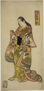 The Princess Style (Ohimesama-fu), c. 1735, Attributed to Okumura Toshinobu, Japanese, active c.