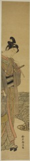 Young Man with Fishing Pole and Net, c. 1769, Suzuki Harunobu ?? ??, Japanese, 1725 (?)-1770,