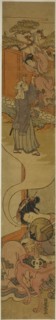Courtesan Dreaming of Eloping, c. 1775, Isoda Koryusai, Japanese, 1735-1790, Japan, Color woodblock