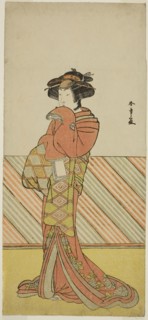 The Actor Segawa Kikunojo III in an Unidentified Role, c. 1778, Katsukawa Shunsho ?? ??, Japanese,