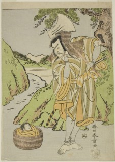 The Actor Matsumoto Koshiro II as Osada no Taro Kagemune Disguised as the Woodcutter Gankutsu no