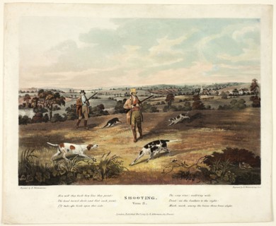 Shooting: Verse 3, 1819, Thomas Sutherland (English, active c. 1785-1827), after Dean Wolstenholme