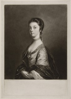 Lady Elizabeth Montagu, 1756, James McArdell (Irish, c. 1728-1765), after Sir Joshua Reynolds