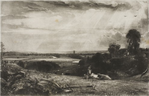 Summer Morning, 1831, David Lucas (English, 1802-1881), after John Constable (English, 1776-1837),