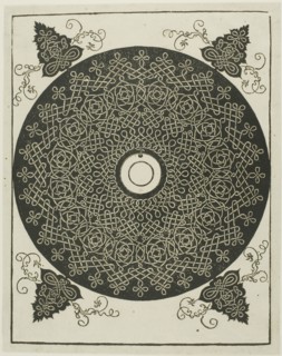 The Third Knot, c. 1507, Albrecht Dürer, German, 1471-1528, Germany, Woodcut in black on ivory laid