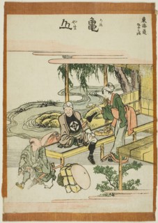 Fifty-three Stations of the Tokaido, by Hokusai