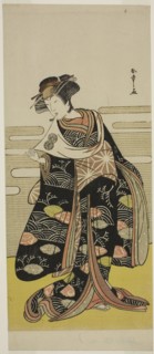 The Actor Segawa Kikunojo III as Onami Disguised as the Dragon Princess in the Play Saki Masuya Ume
