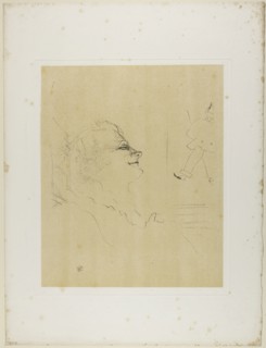 Yvette Guilbert—Pessima, from Yvette Guilbert, 1898, Henri de Toulouse-Lautrec, French, 1864-1901,