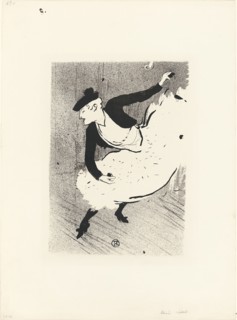 Edmée Lescot, from Le Café-Concert, 1893, Henri de Toulouse-Lautrec (French, 1864-1901), printed by