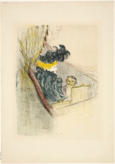 Princely Idyll, 1897, Henri de Toulouse-Lautrec, French, 1864-1901, France, Color lithograph on
