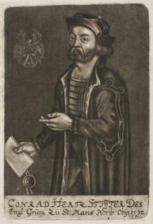 Conrad Hertz, Stiffter, n.d., Georg Fennitzer, German, active 1697-1700, Germany, Mezzotint on