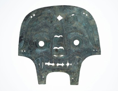 Mask from a Horse Bridle, Western Zhou dynasty ( 1046–771 BC ), about 9th century BC, China,