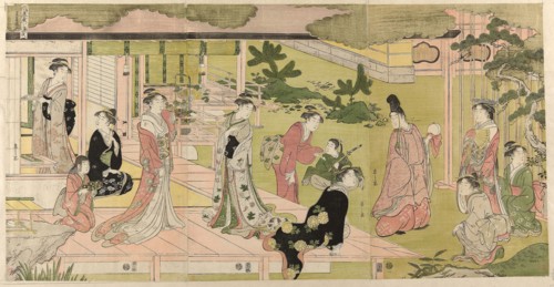 Wakana, Part 1 (Wakana, jo), from the series A Fashionable Parody of the Tale of Genji (Furyu