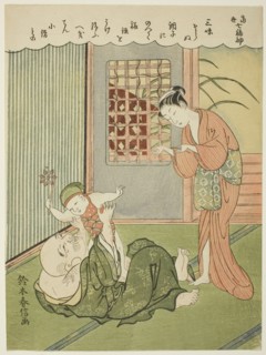 Hotei, from the series The Seven Gods of Good Luck in Modern Life (Ukiyo shichi fukujin), c. 1769,