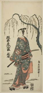 The Actor Bando Hikosaburo II, c. 1760, Torii Kiyomitsu I, Japanese, 1735–1785, Japan, Color