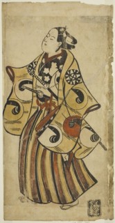 The Actor Nakamura Denkuro I, c. 1710, Attributed to Torii Kiyonobu I, Japanese, 1664-1729, Japan,