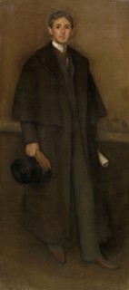 Arrangement in Flesh Color and Brown: Portrait of Arthur Jerome Eddy, 1894, James McNeill Whistler,