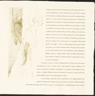 Yvette Guilbert, 1894, Henri de Toulouse-Lautrec, French, 1864-1901, France, Lithograph with