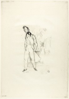 Adolphe ou Le Jeune Homme Triste, 1894, published before 1910, Henri de Toulouse-Lautrec, French,