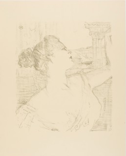 Sybil Sanderson, from Treize Lithographies, 1898, published before 1906, Henri de Toulouse-Lautrec,