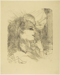 Anna Held, from Treize Lithographies, 1898, published before 1906, Henri de Toulouse-Lautrec,