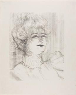 Marie-Louise Marsy, from Treize Lithographies, 1898, published before 1906, Henri de