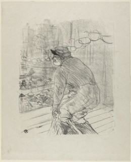 Polin, from Treize Lithographies, 1898, Henri de Toulouse-Lautrec, French, 1864-1901, France,