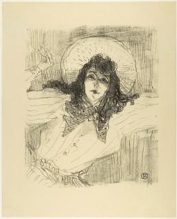 May Belfort, from Treize Lithographies, 1898, published before 1906, Henri de Toulouse-Lautrec,