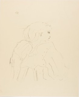 Jane Hading, from Treize Lithographies, 1898, published before 1906, Henri de Toulouse-Lautrec,