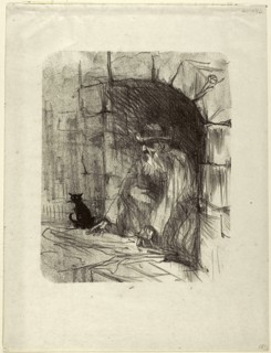 Back Room of a shop in Cracow, from Au Pied du Sinaï, 1897, published 1898, Henri de