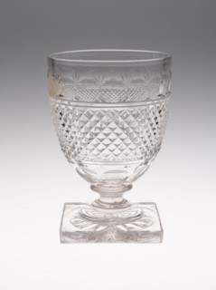 Goblet, c. 1820/30, England, Glass, 14.5 × 9.8 cm (5 11/16 × 3 7/8 in.)
