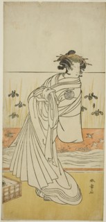 The Actor Nakamura Tomijuro I as the Courtesan Toyama in the Play Koi Nyobo Somewake Tazuna,