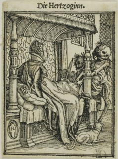 The Duchess, before 1526, Hans Holbein, the younger, German, 1497-1543, Germany, Woodcut on paper,