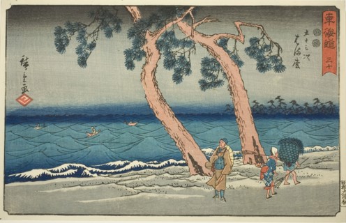 Hamamatsu—No. 30, from the series Fifty-three Stations of the Tokaido (Tokaido gojusan tsugi), also