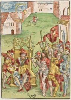 Pilate Washing His Hands, from Passio domini nostri Jesu Christi, c. 1503, Urs Graf, the Elder