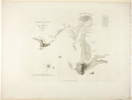 A Correct Survey of the Bay of Dublin, published December 1795, James Malton, English, 1761-1803,