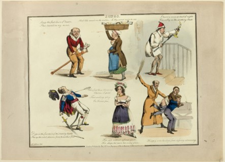 Plate from Illustrations to Popular Songs, 1822, Henry Alken (English, 1785-1851), published by