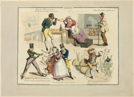 Plate from Illustrations to Popular Songs, 1822, Henry Alken (English, 1785-1851), published by