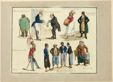 Plate from Illustrations to Popular Songs, 1822, Henry Alken (English, 1785-1851), published by