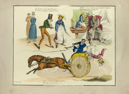 Plate from Illustrations to Popular Songs, 1822, Henry Alken (English, 1785-1851), published by
