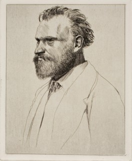 Edouard Manet, Bust-Length Portrait, 1864–65, Edgar Degas, French, 1834-1917, France, Etching,