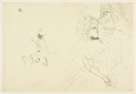 Cover for L’exemple de Ninon de Lenclos amoureuse, 1898, Henri de Toulouse-Lautrec, French,