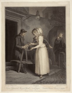 Knives, Scissars, and Rotors to Grind, January 1795, Giovanni Vendramini (Italian, 1769-1839),