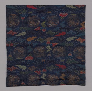 Uchishiki (Altar Cover), Meiji period (1868–1912), 1875/1900, Japan, 66.3 x 64.8 cm (26 1/8 x 25